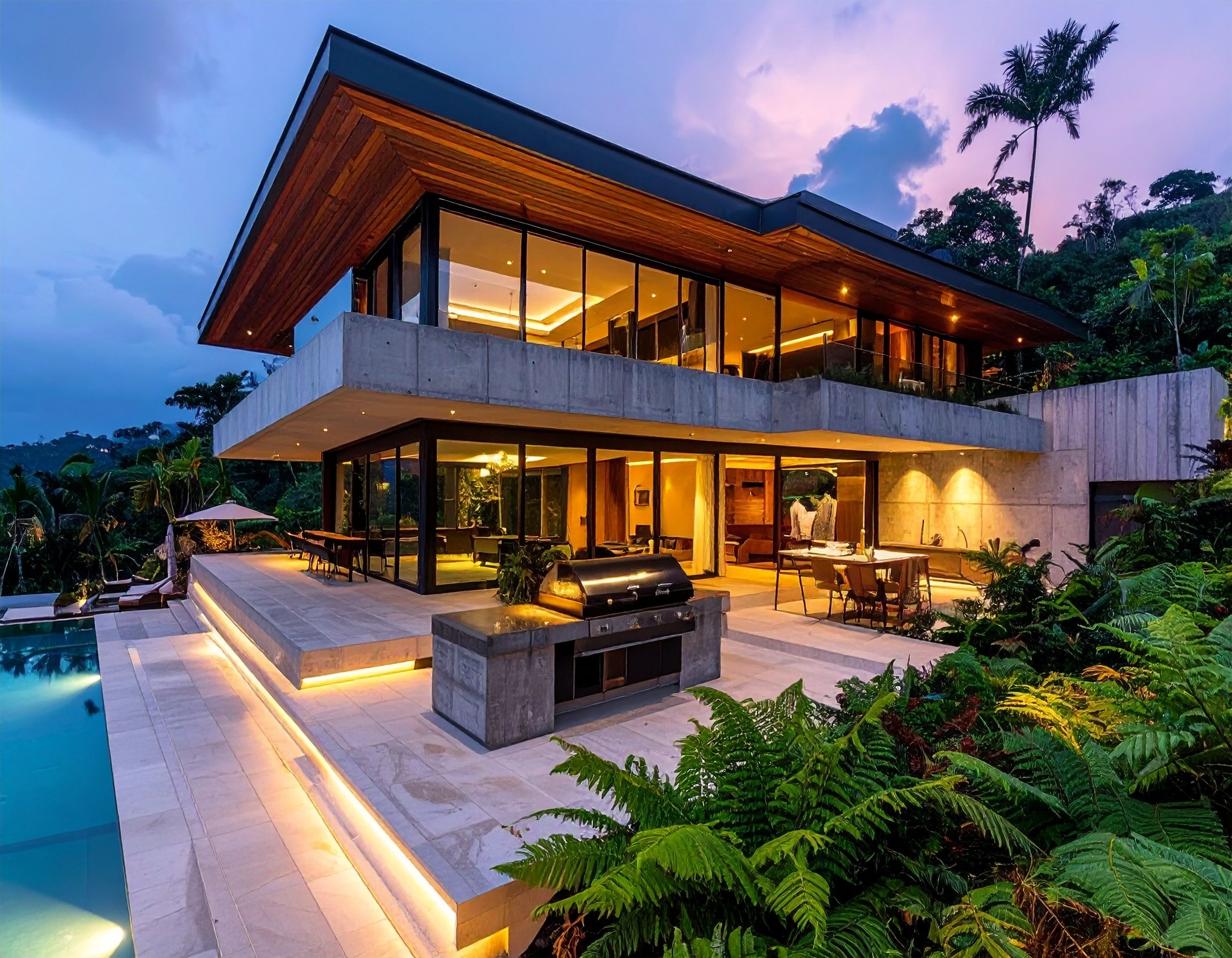 Estilos de casas campestres modernas en Colombia